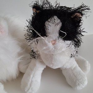 Webkinz Cat: Black/White NO CODES/NO TAGS